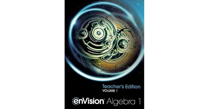 Envision algebra 1 teaching resources