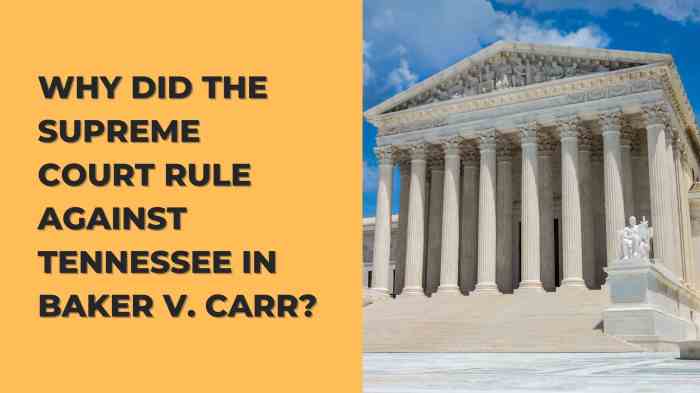 Carr gerrymandering tennessee supreme