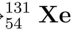 Atoms of i 131 spontaneously decay when the